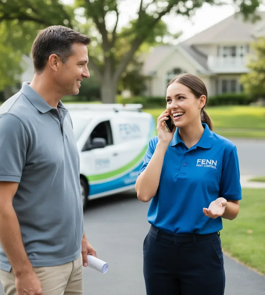 Fenn Pest Control customer support in Verplanck